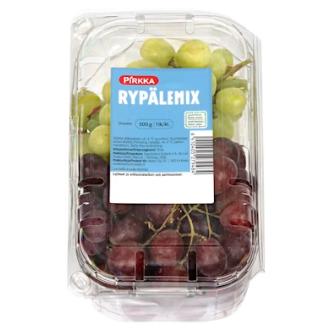 Pirkka rypälemix 500g kalorit ja ravintosisältö - 74 kcal