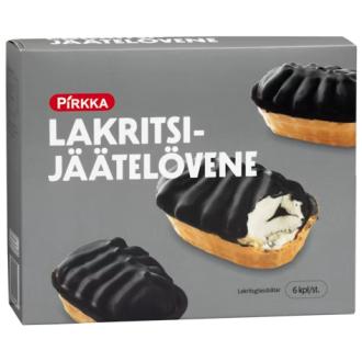 Pirkka jäätelövene 6kpl/420g lakritsi