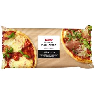 Pirkka gluteeniton pizzataikina 2 kpl/400 g pakaste kalorit ja ravintosisältö - 203 kcal