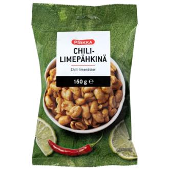 Pirkka chili-limepähkinä 150g