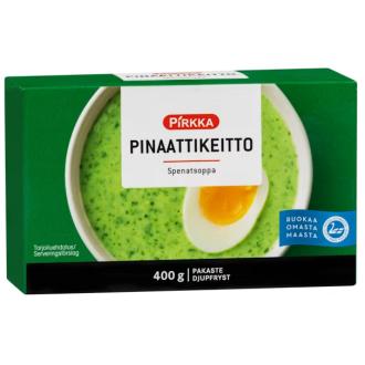 Pirkka pinaattikeitto 400g suomalainen pakaste