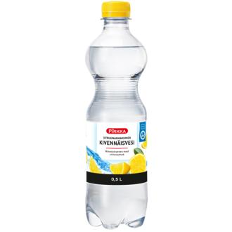 Pirkka sitruunanmakuinen kivennäisvesi 0,5l kalorit ja ravintosisältö - 0 kcal