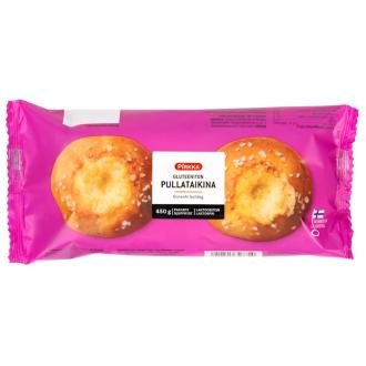 Pirkka gluteeniton pullataikina 450g pakaste kalorit ja ravintosisältö - 263 kcal