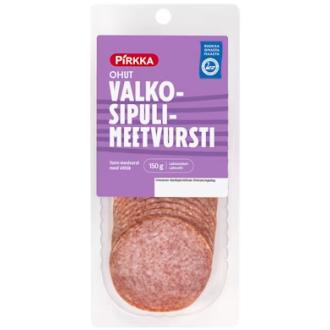 Pirkka Ohut valkosipulimeetvursti 150g