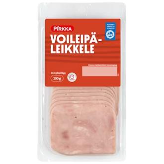 Pirkka Voileipäleikkele 200g kalorit ja ravintosisältö - 96 kcal
