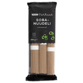 Pirkka Parhaat Soba nuudeli 250g kalorit ja ravintosisältö - 350 kcal