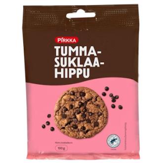 Pirkka tummasuklaahippu 100g kalorit ja ravintosisältö - 543 kcal