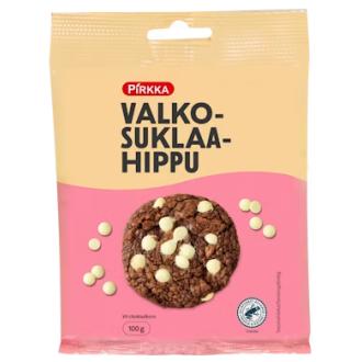 Pirkka valkosuklaahippu 100g