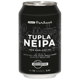 Pirkka Parhaat Tupla NEIPA olut 7,5% 0,33l kalorit ja ravintosisältö - 61 kcal