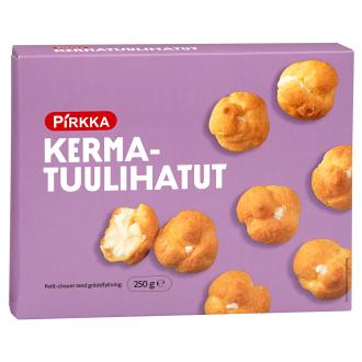 Pirkka Kermatuulihatut 20kpl/250g pakaste kalorit ja ravintosisältö - 361 kcal