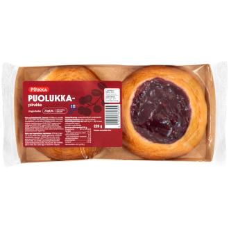 Pirkka puolukkapiirakka 2kpl/220g kalorit ja ravintosisältö - 229 kcal