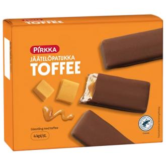 Pirkka jäätelöpatukka toffee 4x42g