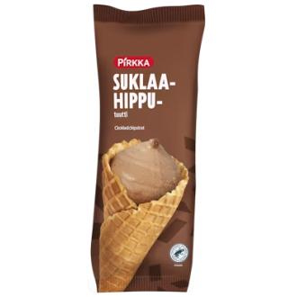Pirkka suklaahipputuutti 102g kalorit ja ravintosisältö - 282 kcal