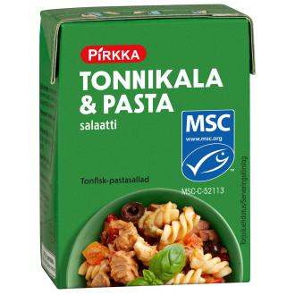 Pirkka tonnikala-pasta salaatti 160g MSC kalorit ja ravintosisältö - 160 kcal
