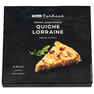 Pirkka Parhaat quiche lorraine 400g pakaste kalorit ja ravintosisältö - 243 kcal