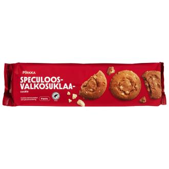 Pirkka speculoos valkosuklaa cookie 175g kalorit ja ravintosisältö - 528 kcal