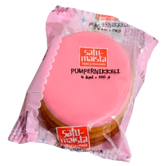 Satumaista pumpernikkeli 110g punainen kalorit ja ravintosisältö