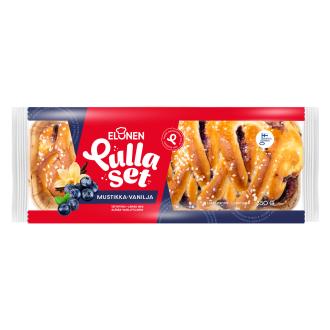 Elonen Pullaset Mustikka-vaniljapitko 350g kalorit ja ravintosisältö - 311 kcal