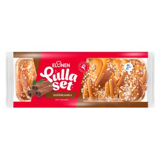 Elonen Pullaset Superkanelipitko 350g kalorit ja ravintosisältö - 336 kcal
