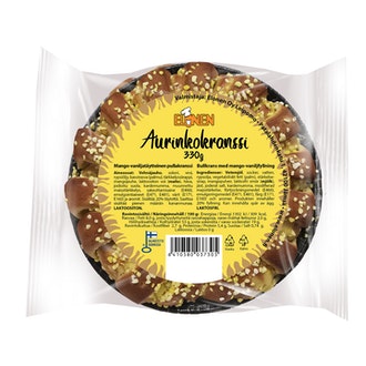 Elonen aurinkokranssi 330g kalorit ja ravintosisältö