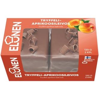 Elonen Tryffeli-aprikoosileivos 2kpl 120g kalorit ja ravintosisältö - 323 kcal