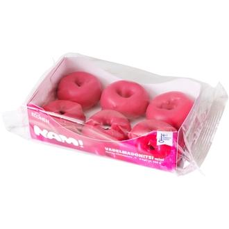 Elonen NAM! Vadelmadonitsi Mini 6kpl 120g kalorit ja ravintosisältö - 507 kcal