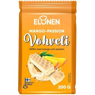 Elonen mango-passion vohveli 200g kuorruttamaton vohveli mangon ja passionin makuisella täytteellä kalorit ja ravintosisältö