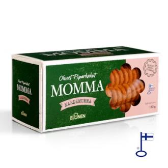 Momma ohuet piparkakut 150g kardemumma kalorit ja ravintosisältö - 413 kcal