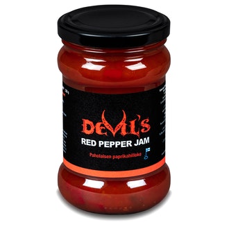 Devils Red Pepper Jam paprikahilloke 330g kalorit ja ravintosisältö