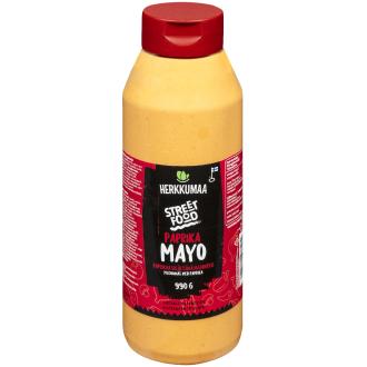 Herkkumaa Street Food Paprika Mayo 990g kalorit ja ravintosisältö - 497 kcal