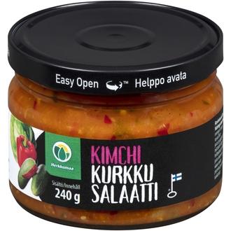 Herkkumaa Kimchikurkkusalaatti 240g kalorit ja ravintosisältö