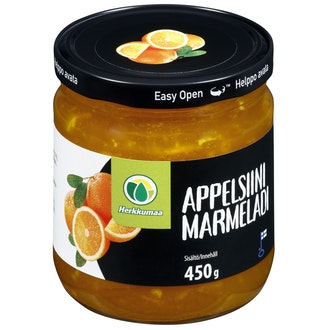 Herkkumaa Appelsiinimarmeladi 450g kalorit ja ravintosisältö - 199 kcal