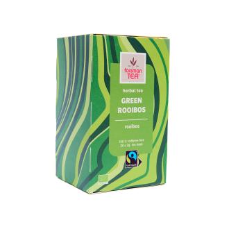 Forsman tea vihreä rooibos maustamaton yrttitee 40g Luomu Reilukauppa kalorit ja ravintosisältö
