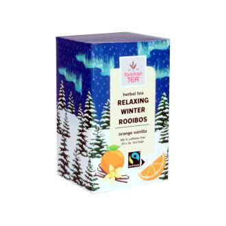 Forsman tea Relaxing Winter Rooibos maustettu yrttitee 40g Reilu kauppa kalorit ja ravintosisältö