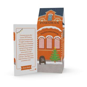 Forsman tea Teejoulukalenteri Teetalo 60g kalorit ja ravintosisältö