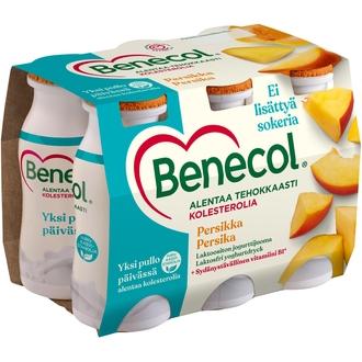 Benecol 6x100g persikka jogurttijuoma kalorit ja ravintosisältö - 37 kcal