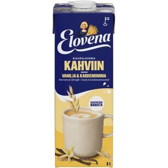 Elovena 1l vanilja&kardemumma kaurajuoma kahviin kalorit ja ravintosisältö