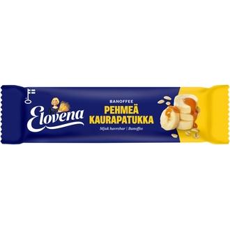 Elovena 30g banoffee pehmeä kaurapatukka kalorit ja ravintosisältö