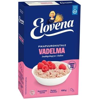 Elovena 630g vadelma pikapuurohiutale kalorit ja ravintosisältö - 365 kcal
