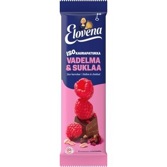 Elovena 48g vadelma & suklaa iso kaurapatukka kalorit ja ravintosisältö - 412 kcal