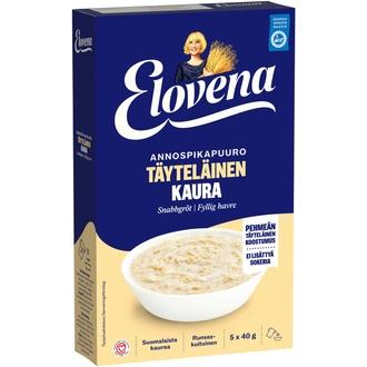 Elovena 200g täyteläinen kaura annospikapuuro kalorit ja ravintosisältö - 368 kcal