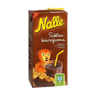 Nalle suklaakaurajuoma 0,75l UHT kalorit ja ravintosisältö - 58 kcal
