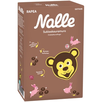 Nalle suklaanmakuinen kauramuro 320g kalorit ja ravintosisältö