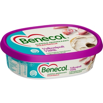 Benecol tuorejuusto 160g valkosipuli kalorit ja ravintosisältö - 177 kcal