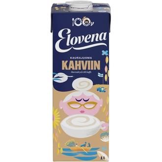 Elovena 1l kaurajuoma kahviin kalorit ja ravintosisältö