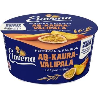 Elovena 150g persikka-passionhedelmä AB-kauravälipala kalorit ja ravintosisältö - 88 kcal
