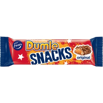 Dumle Snacks suklaapatukka 40g kalorit ja ravintosisältö - 477 kcal
