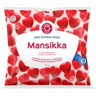 Pakkasmarja 100% suomalainen mansikka 500g kalorit ja ravintosisältö - 45 kcal