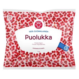Pakkasmarja suomalainen puolukka 1kg kalorit ja ravintosisältö