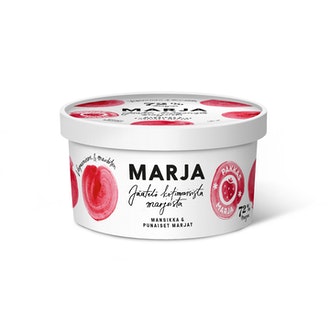 Pakkasmarja Smuuti jäätelö pelastetuista mansikoista Mansikka & punaiset marjat 500ml kalorit ja ravintosisältö